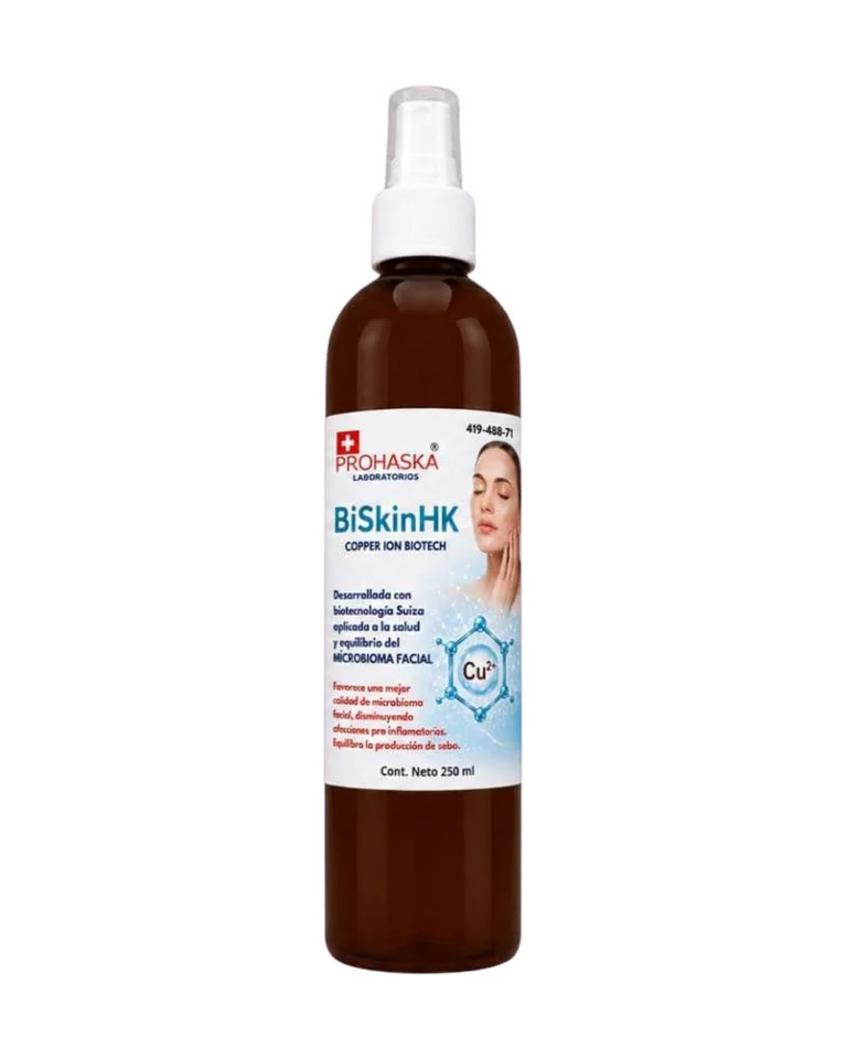 Frasco ámbar con atomizador de BiSkinHK, de 250 ml